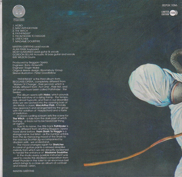 Beggars Opera : Pathfinder (CD, Album, Ltd, RE)