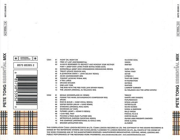 Pete Tong : Essential Mix (2xCD, Comp, Mixed)