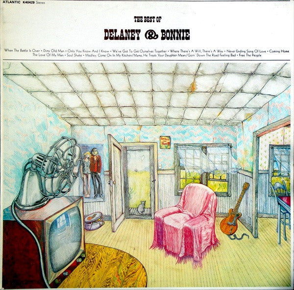 Delaney & Bonnie : The Best Of Delaney & Bonnie (LP, Comp)