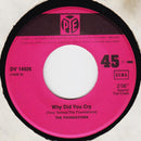 The Foundations : Born To Live, Born To Die / Why Did You Cry (7", Single)