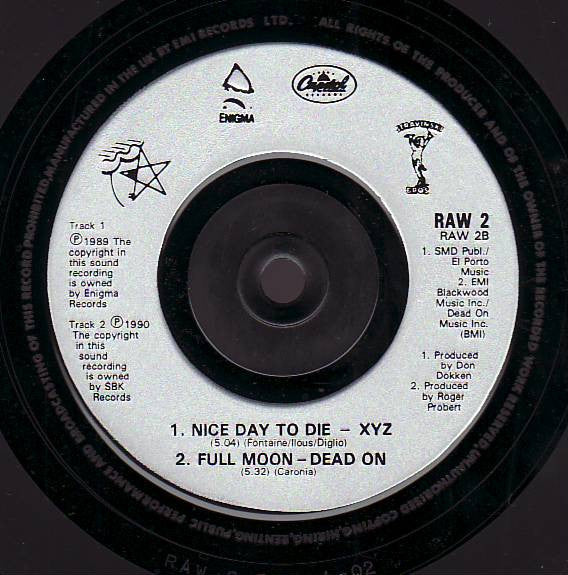 Various : Raw Cuts (7", EP)