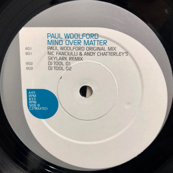 Paul Woolford : Mind Over Matter (12")