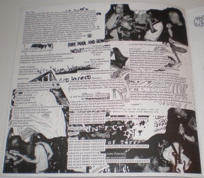 Fascist Insect / Necrocannibalistic Vomitorium : Fascist Insect / Necrocannibalistic Vomitorium (7", EP)