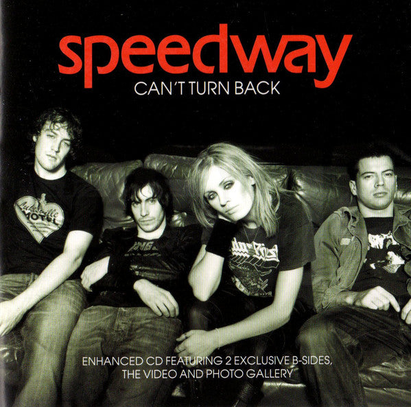 Speedway (2) : Can't Turn Back (CD, Single, Enh)