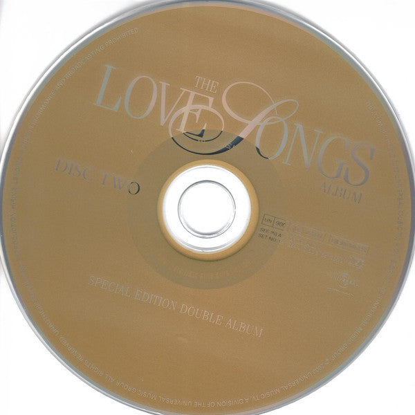 Various : The Love Songs Album (2xCD, Album, Comp, S/Edition)