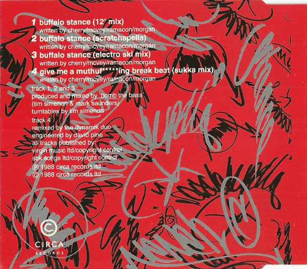 Neneh Cherry : Buffalo Stance (CD, Single)