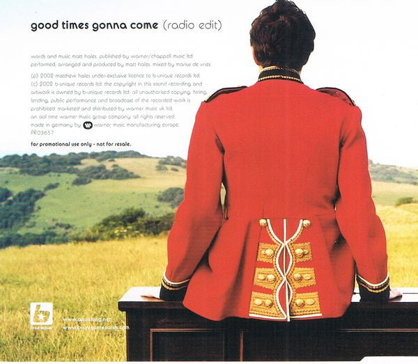 Aqualung : Good Times Gonna Come (CD, Single, Promo)