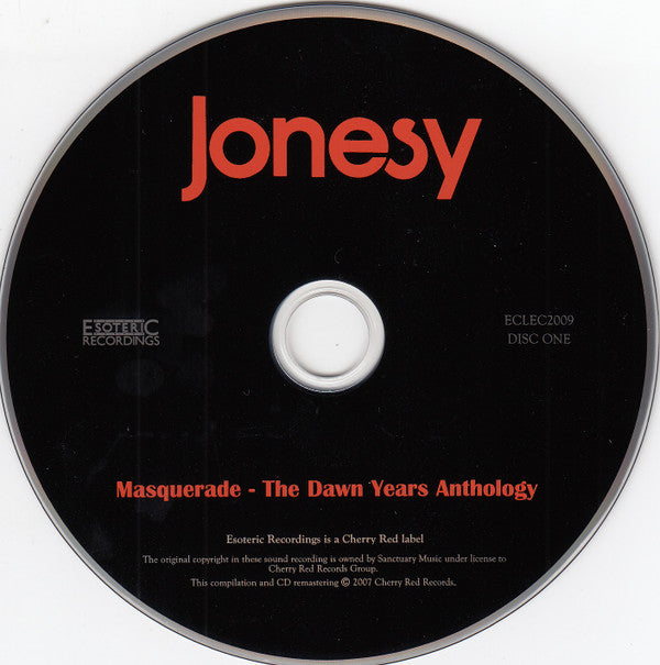 Jonesy (2) : Masquerade - The Dawn Years Anthology (2xCD, Album, Comp, RM)