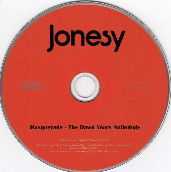 Jonesy (2) : Masquerade - The Dawn Years Anthology (2xCD, Album, Comp, RM)