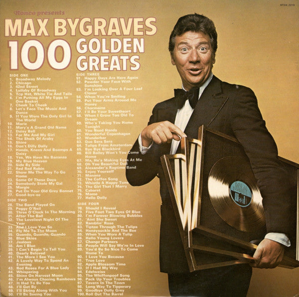 Max Bygraves : 100 Golden Greats (2xLP, Comp)