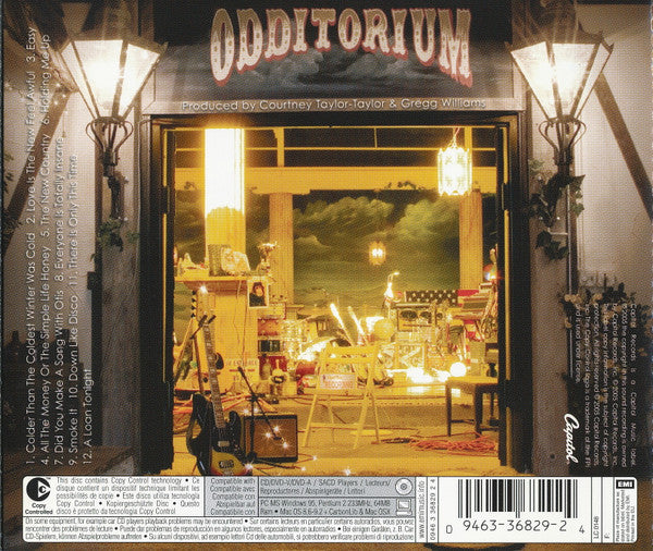 The Dandy Warhols : Odditorium Or Warlords Of Mars (CD, Album, Copy Prot.)