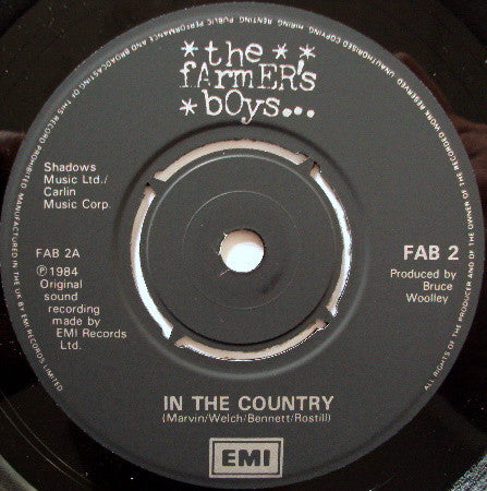 The Farmer's Boys : In The Country (7", Pos)