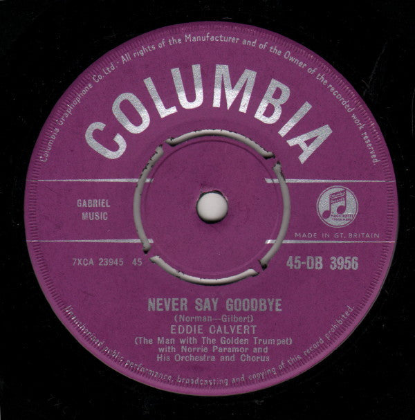 Eddie Calvert : Mandy (The Pansy) (7", Single)