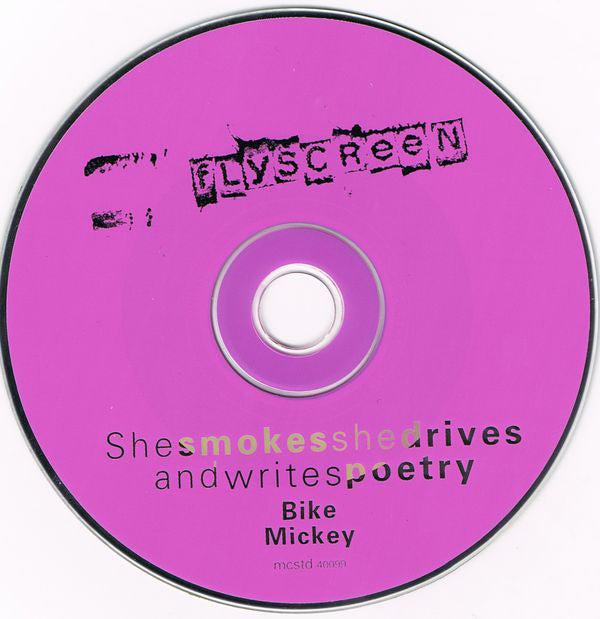 Flyscreen : Shesmokesshedrivesandwritespoetry (CD, Single)