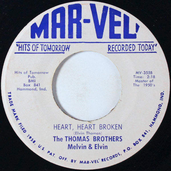 The Thomas Brothers : Way High, Way Low (7", RE)