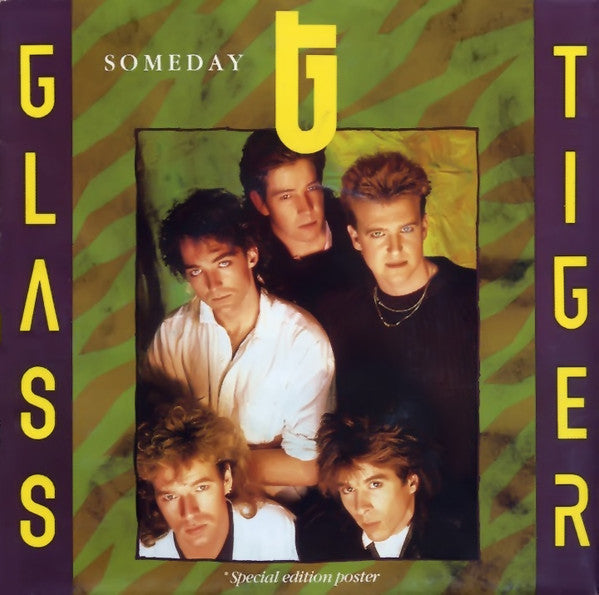 Glass Tiger : Someday (7", Single, Spe)