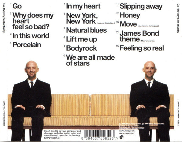 Moby : Go - The Very Best Of Moby (CD, Comp, Enh)