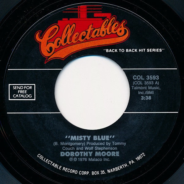 Dorothy Moore / Denise Lasalle : Misty Blue / My Tu Tu (7")