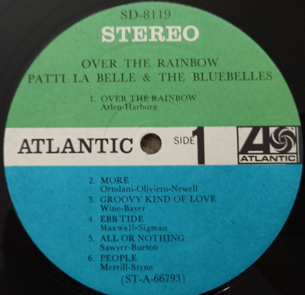 Patti Labelle And The Bluebells : Over The Rainbow (LP, Album)