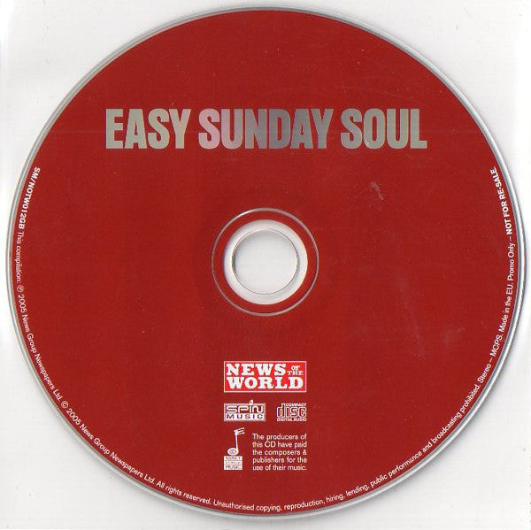 Various : Easy Sunday Soul (CD, Comp, Promo)