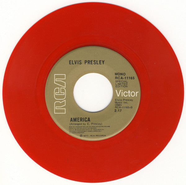 Elvis* : My Way (7", Single, Ltd, Red)