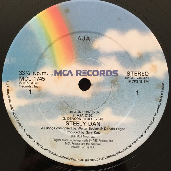 Steely Dan : Aja (LP, Album, RE, Sin)