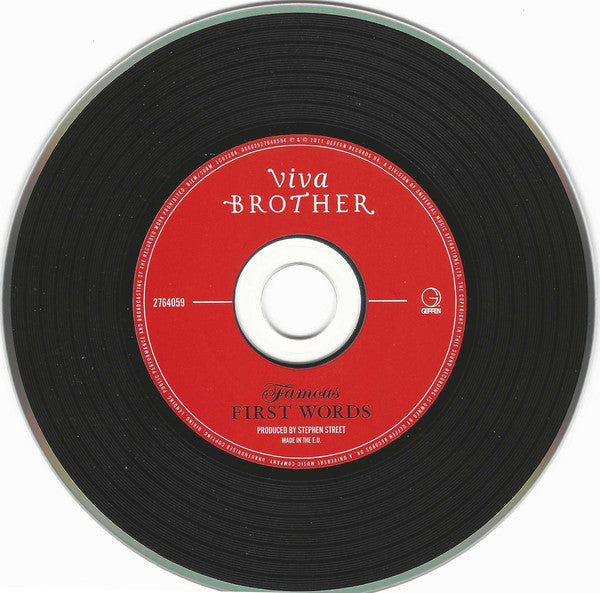 Viva Brother : Famous First Words (CD, Album)