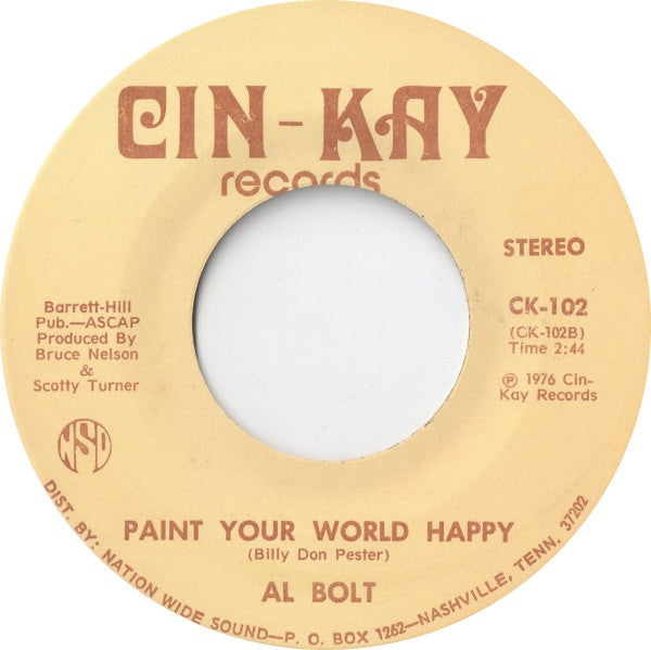 Al Bolt : I'm In Love With My Pet Rock (7")