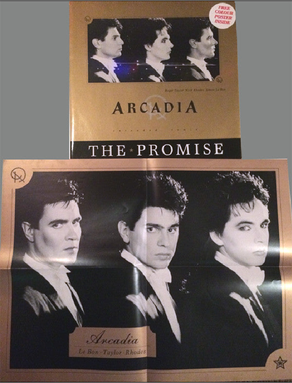 Arcadia (3) : The Promise (Extended Remix) (12", Single, Gol)