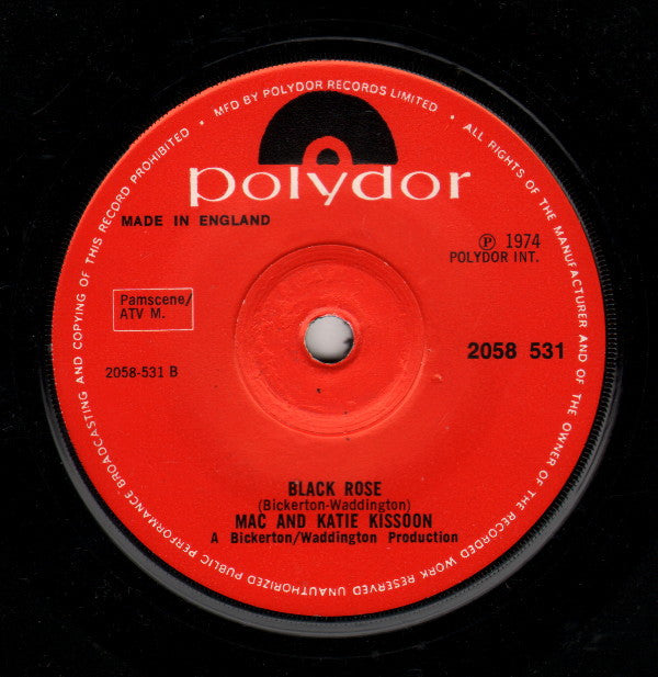 Mac And Katie Kissoon : Sugar Candy Kisses (7", Pap)