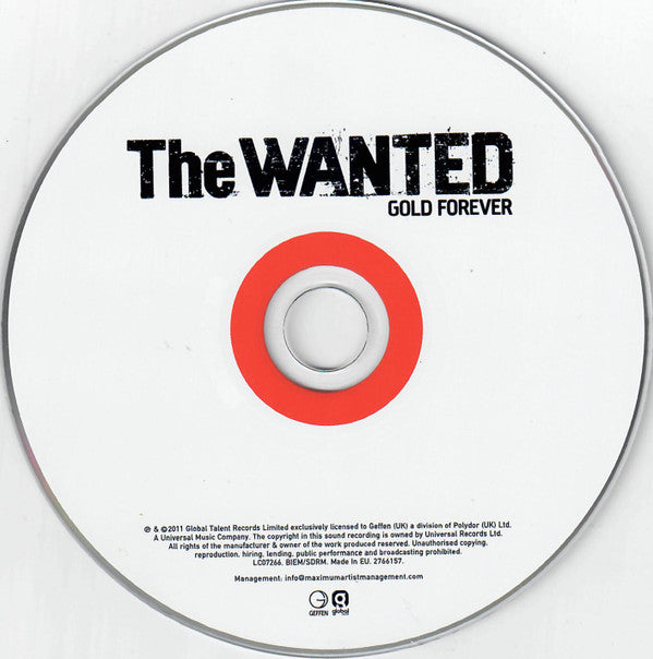 The Wanted (5) : Gold Forever (CD, Single)