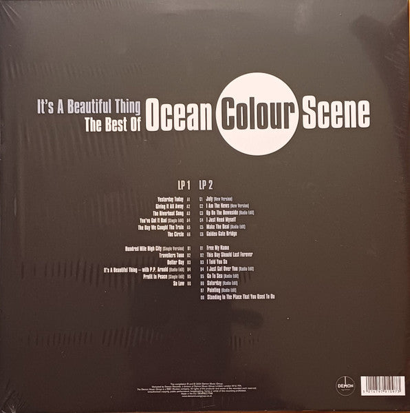 Ocean Colour Scene : It's A Beautiful Thing - The Best Of Ocean Colour Scene (2xLP, Comp, 140)
