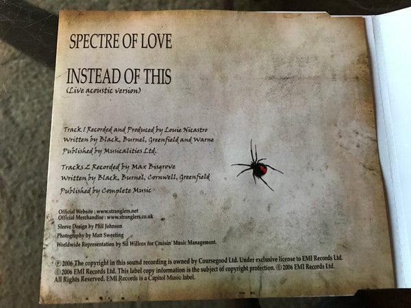 The Stranglers : Spectre Of Love (CD, Single)
