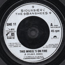 Siouxsie & The Banshees : This Wheel's On Fire (7", Single, Sil)