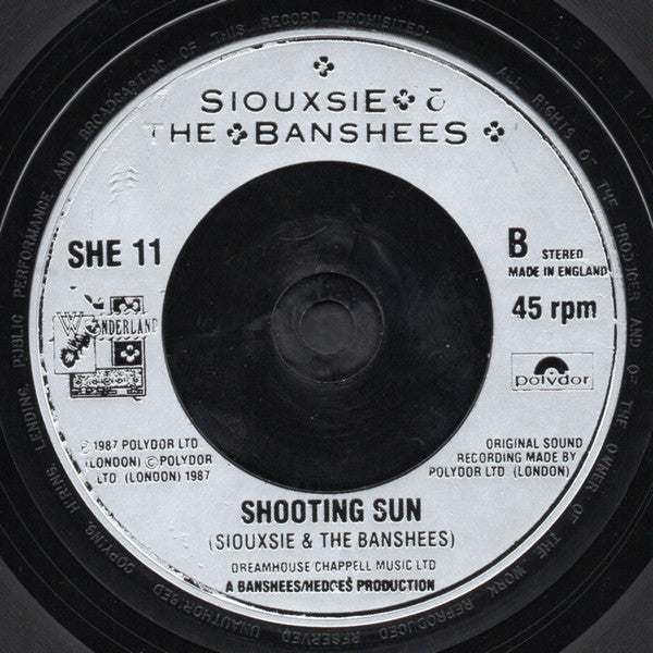 Siouxsie & The Banshees : This Wheel's On Fire (7", Single, Sil)