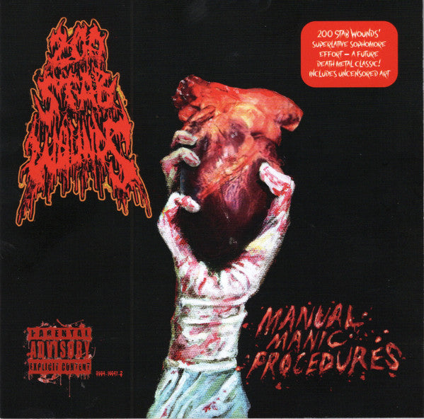 200 Stab Wounds : Manual Manic Procedures (CD, Album)
