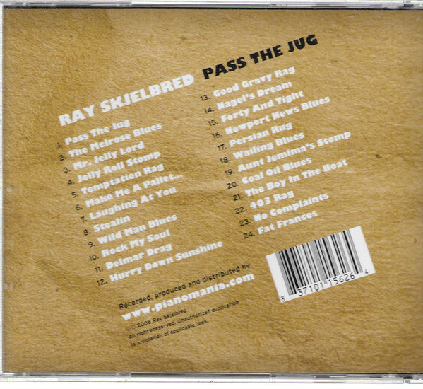 Ray Skjelbred : Pass The Jug (CD)