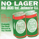 Mad Jocks Feat. Jockmaster B.A. : No Lager (7", Single)