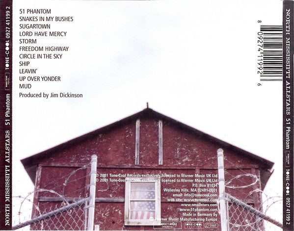 North Mississippi Allstars : 51 Phantom (CD, Album)