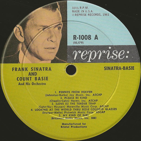 Sinatra* - Basie* : Sinatra - Basie: An Historic Musical First (LP, Album, Mono, Gat)