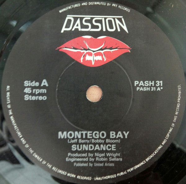 Sundance (6) : Montego Bay (7", Single)