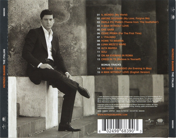 Patrizio Buanne : The Italian (CD, Album)