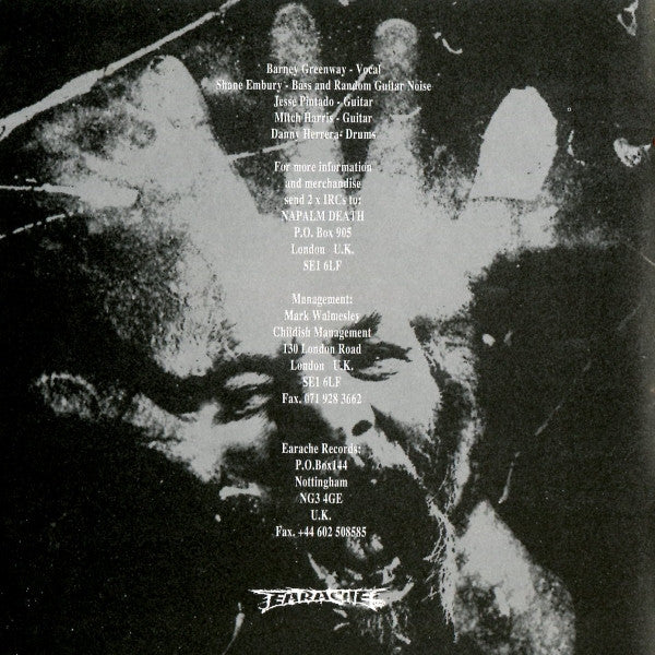 Napalm Death : Fear, Emptiness, Despair (CD, Album)