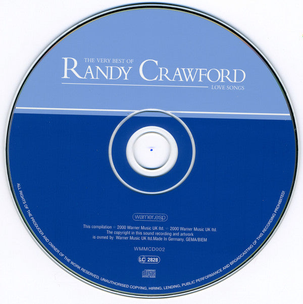 Randy Crawford : The Very Best Of Randy Crawford Love Songs (CD, Comp)