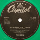Poison (3) : Your Mama Don't Dance (7", Single, Ltd, Gre)