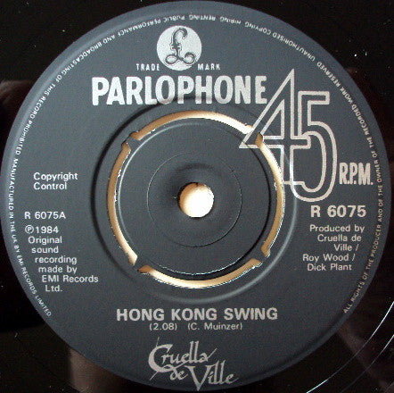 Cruella De Ville : Hong Kong Swing (7")