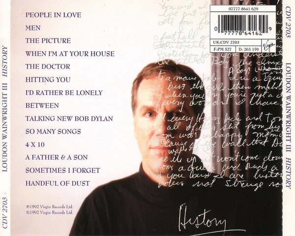 Loudon Wainwright III : History (CD, Album)