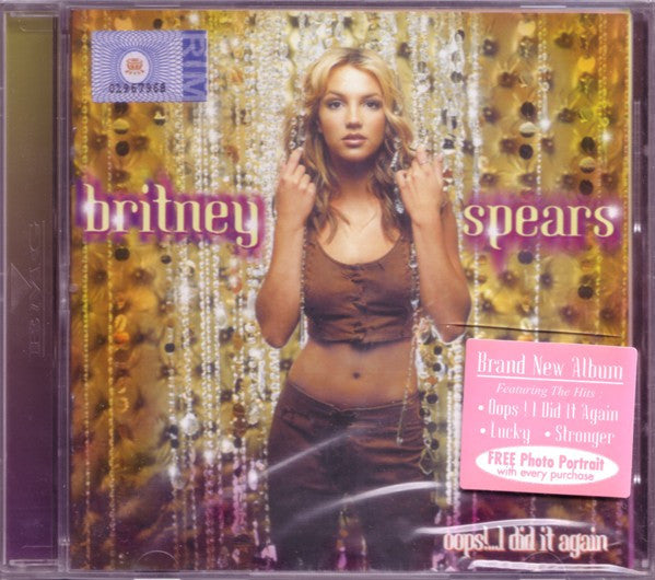 Britney Spears : Oops!...I Did It Again (CD, Album)