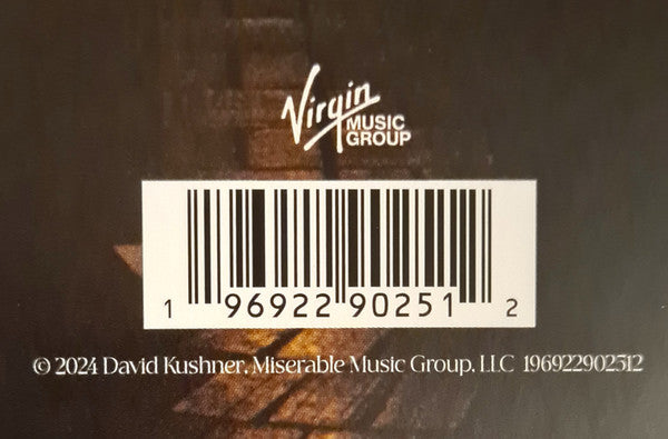 David Kushner (2) : The Dichotomy (2xLP, Album, Ltd, Gol)