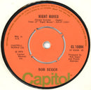 Bob Seger : Night Moves (7", Single)